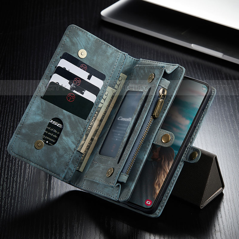 Custodia Portafoglio In Pelle Cover con Supporto C11S per Samsung Galaxy S21 5G