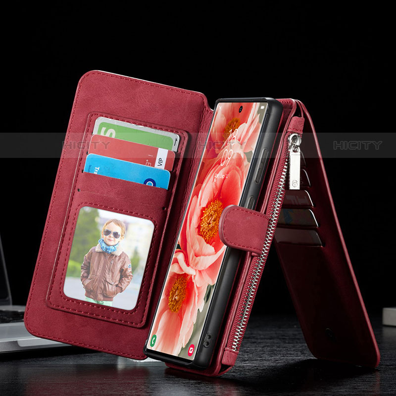 Custodia Portafoglio In Pelle Cover con Supporto C12S per Samsung Galaxy S21 Ultra 5G