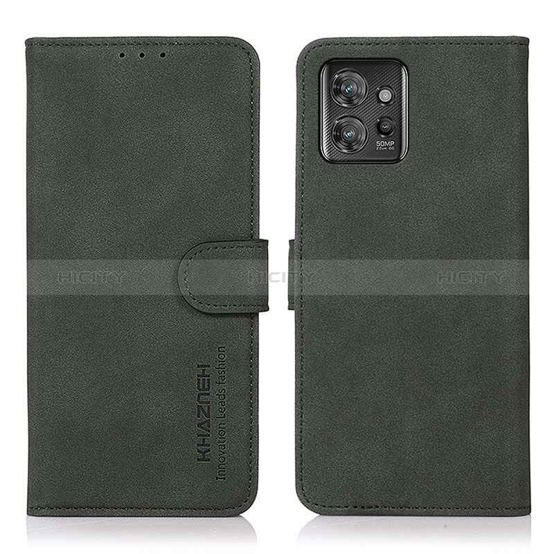 Custodia Portafoglio In Pelle Cover con Supporto D01Y per Motorola ThinkPhone 5G Verde