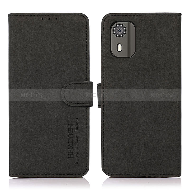 Custodia Portafoglio In Pelle Cover con Supporto D01Y per Nokia C02