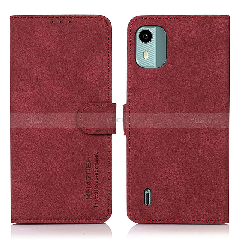 Custodia Portafoglio In Pelle Cover con Supporto D01Y per Nokia C12