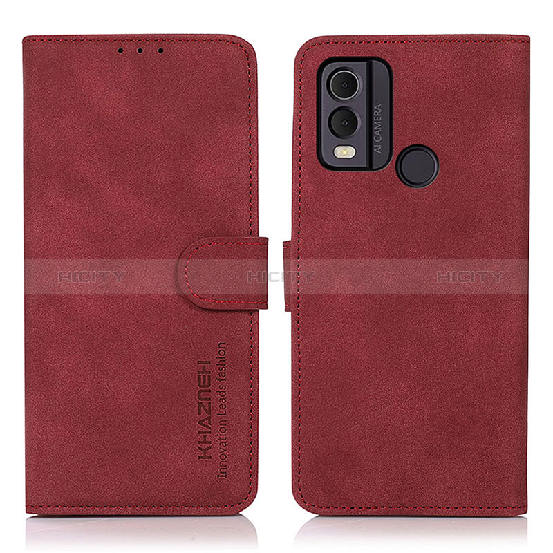 Custodia Portafoglio In Pelle Cover con Supporto D01Y per Nokia C22