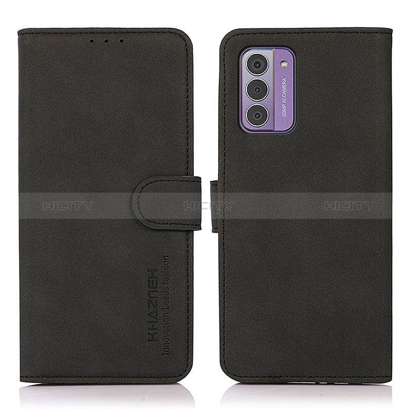 Custodia Portafoglio In Pelle Cover con Supporto D01Y per Nokia G310 5G Nero