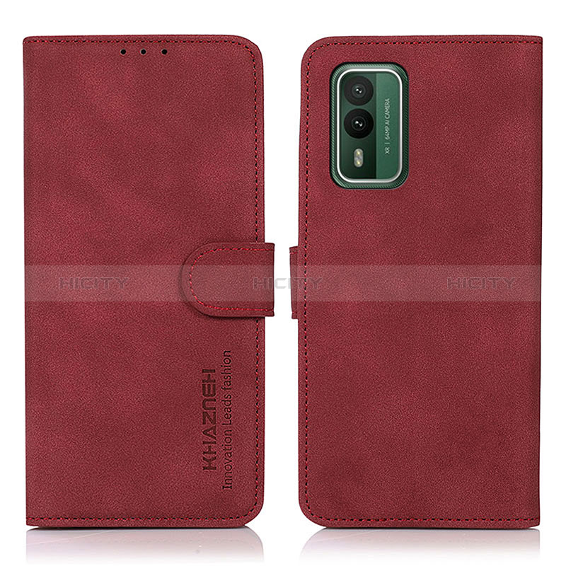 Custodia Portafoglio In Pelle Cover con Supporto D01Y per Nokia XR21