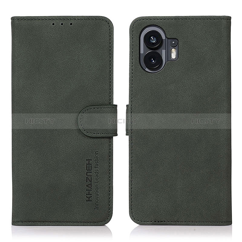 Custodia Portafoglio In Pelle Cover con Supporto D01Y per Nothing Phone 2