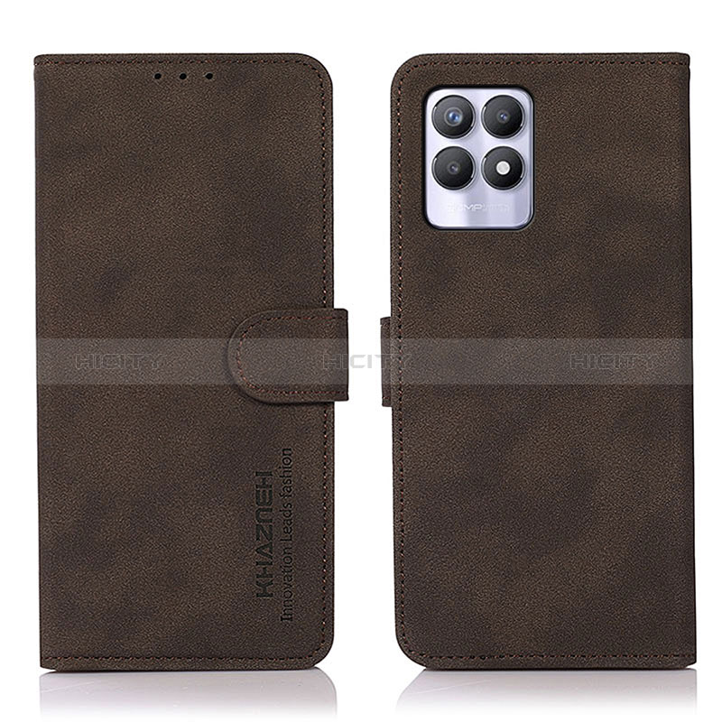 Custodia Portafoglio In Pelle Cover con Supporto D01Y per Realme 8i