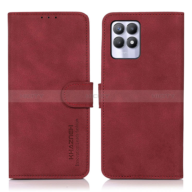 Custodia Portafoglio In Pelle Cover con Supporto D01Y per Realme 8i