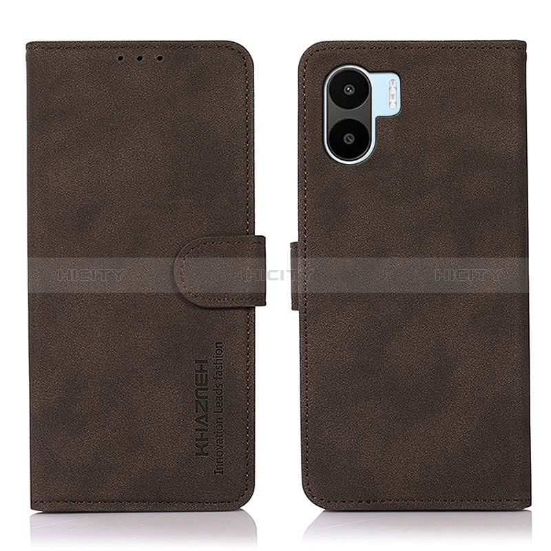 Custodia Portafoglio In Pelle Cover con Supporto D01Y per Xiaomi Poco C50