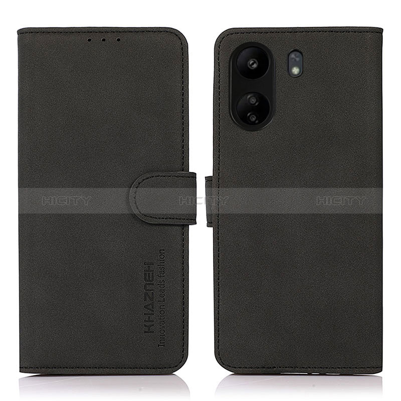 Custodia Portafoglio In Pelle Cover con Supporto D01Y per Xiaomi Poco C65