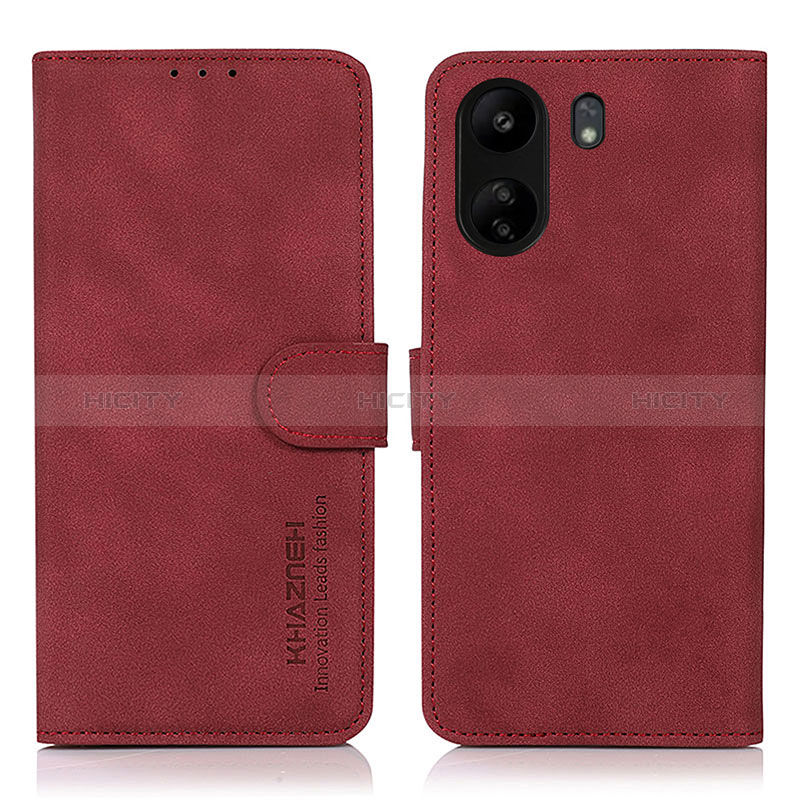 Custodia Portafoglio In Pelle Cover con Supporto D01Y per Xiaomi Poco C65