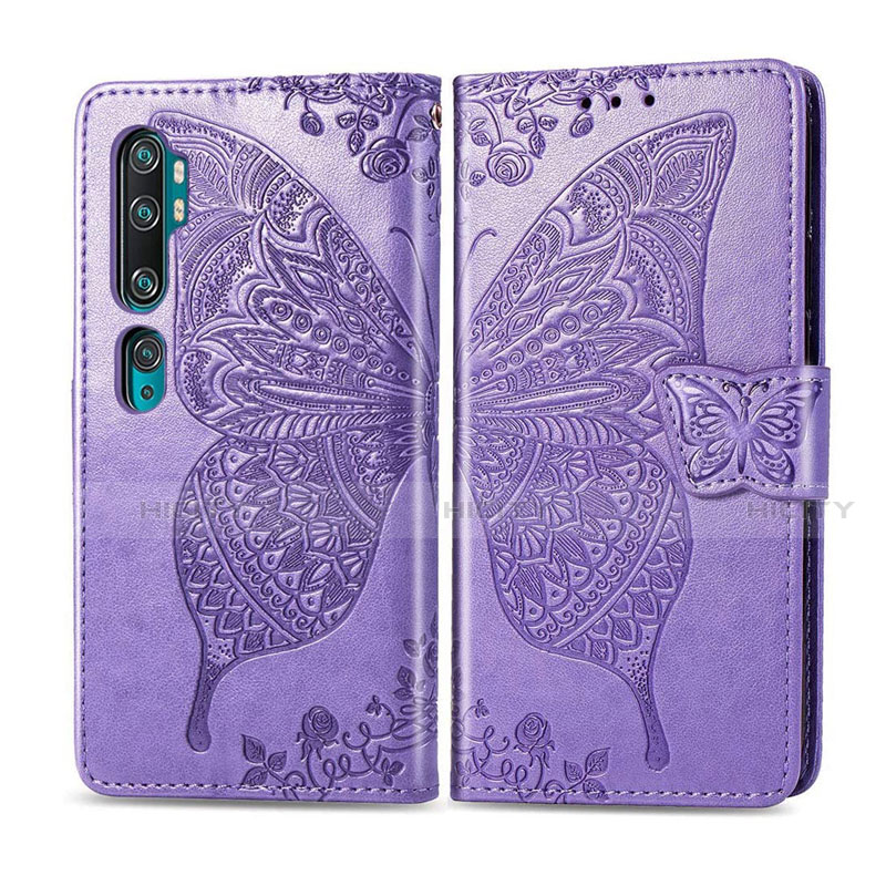 Custodia Portafoglio In Pelle Cover con Supporto D02 per Xiaomi Mi Note 10