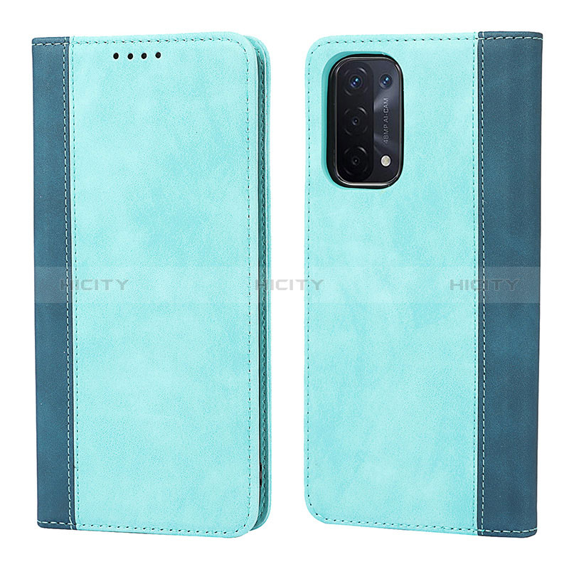 Custodia Portafoglio In Pelle Cover con Supporto D03T per Oppo A74 5G