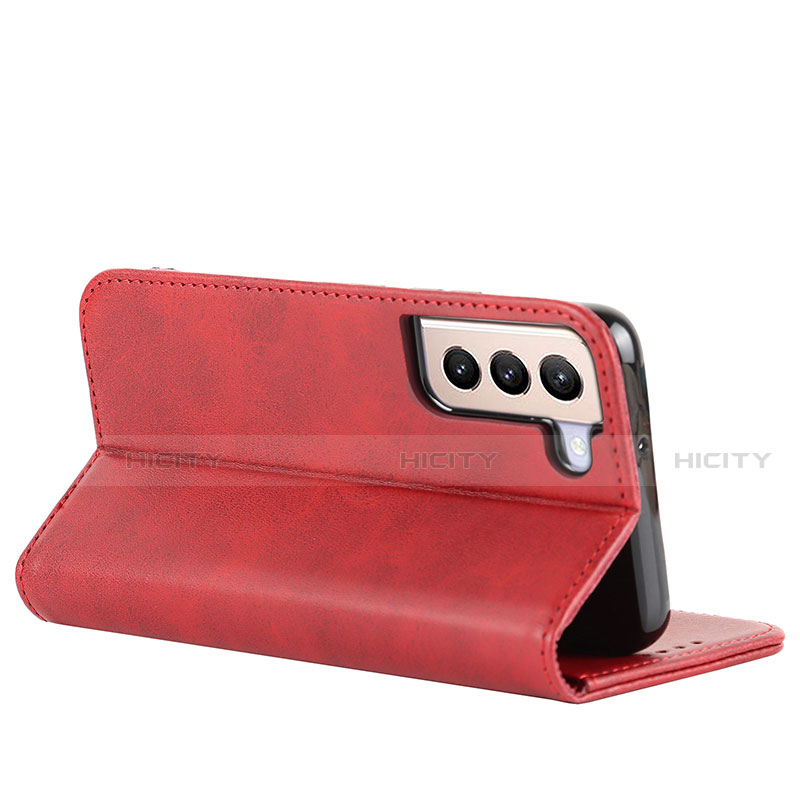 Custodia Portafoglio In Pelle Cover con Supporto D03T per Samsung Galaxy S21 5G