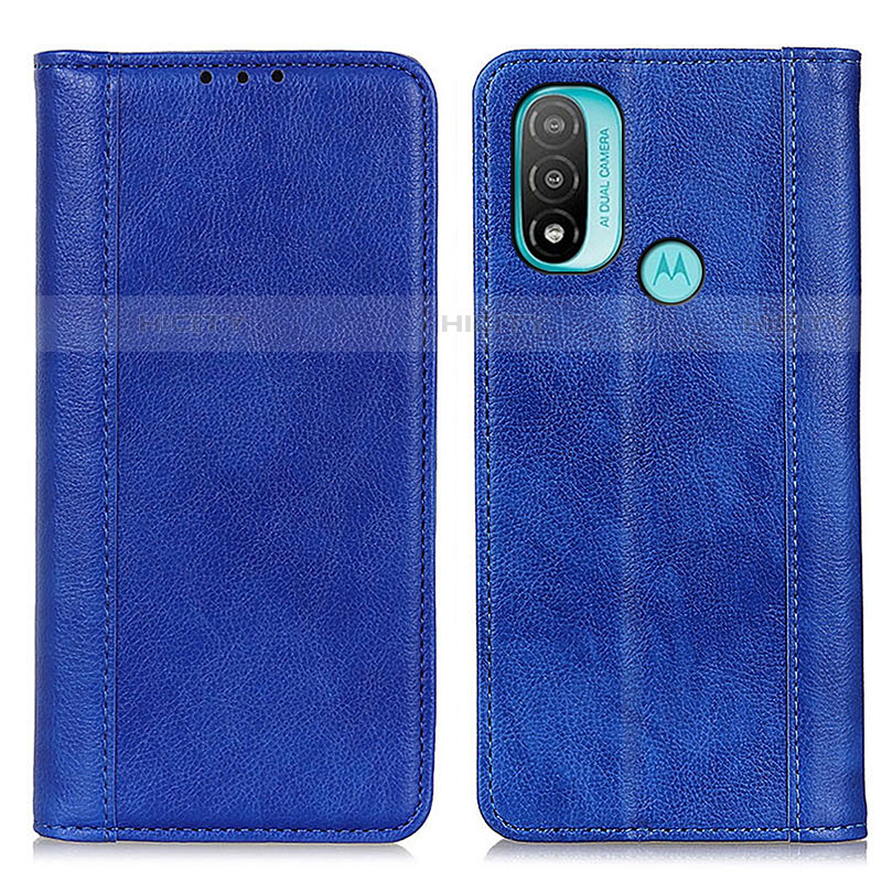 Custodia Portafoglio In Pelle Cover con Supporto D03Y per Motorola Moto E20