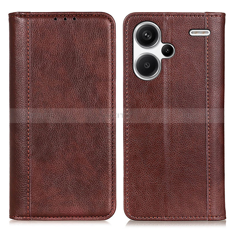 Custodia Portafoglio In Pelle Cover con Supporto D03Y per Xiaomi Redmi Note 13 Pro+ Plus 5G