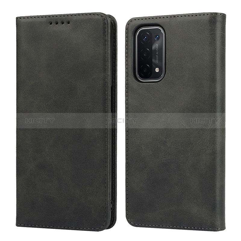 Custodia Portafoglio In Pelle Cover con Supporto D04T per Oppo A74 5G