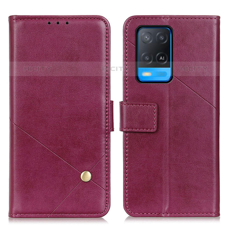 Custodia Portafoglio In Pelle Cover con Supporto D04Y per Oppo A54 4G