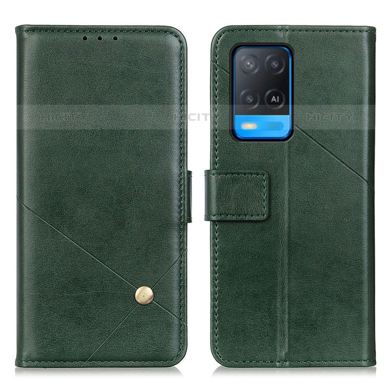 Custodia Portafoglio In Pelle Cover con Supporto D04Y per Oppo A54 4G