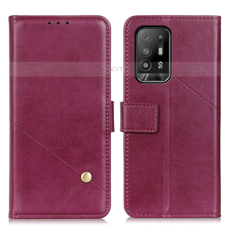 Custodia Portafoglio In Pelle Cover con Supporto D04Y per Oppo A95 5G