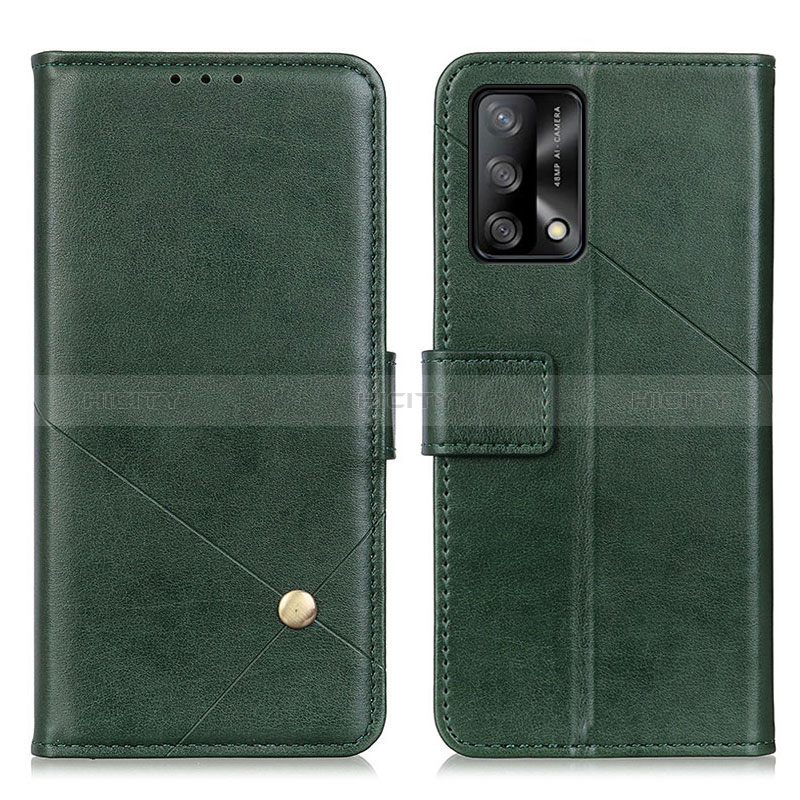 Custodia Portafoglio In Pelle Cover con Supporto D04Y per Oppo F19s