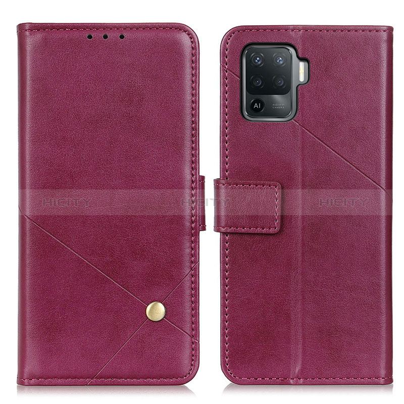 Custodia Portafoglio In Pelle Cover con Supporto D04Y per Oppo Reno5 Lite