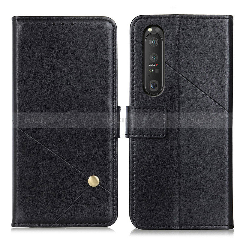 Custodia Portafoglio In Pelle Cover con Supporto D04Y per Sony Xperia 1 III