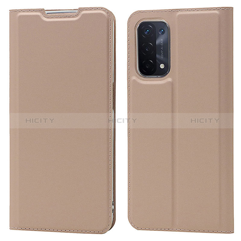 Custodia Portafoglio In Pelle Cover con Supporto D05T per Oppo A54 5G