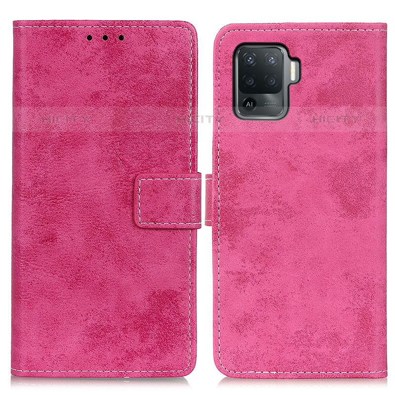 Custodia Portafoglio In Pelle Cover con Supporto D05Y per Oppo Reno5 Lite