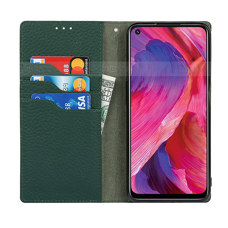 Custodia Portafoglio In Pelle Cover con Supporto D06T per Oppo A93 5G