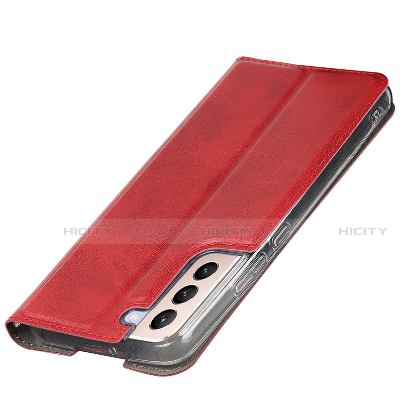 Custodia Portafoglio In Pelle Cover con Supporto D07T per Samsung Galaxy S21 5G