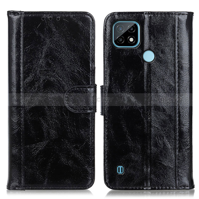 Custodia Portafoglio In Pelle Cover con Supporto D07Y per Realme C21