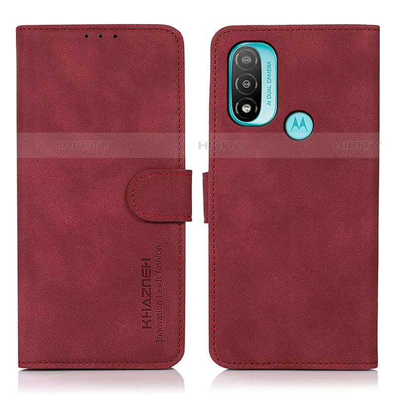 Custodia Portafoglio In Pelle Cover con Supporto D08Y per Motorola Moto E30