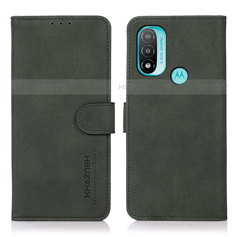 Custodia Portafoglio In Pelle Cover con Supporto D08Y per Motorola Moto E30