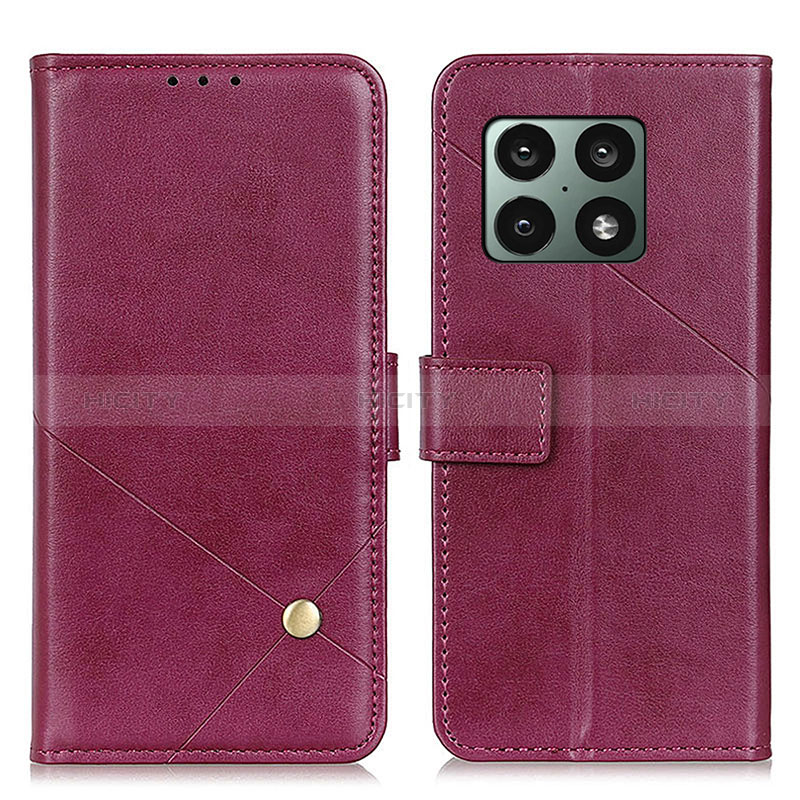 Custodia Portafoglio In Pelle Cover con Supporto D08Y per OnePlus 10 Pro 5G