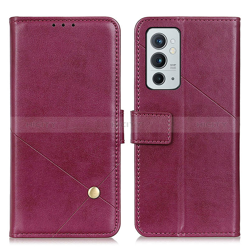 Custodia Portafoglio In Pelle Cover con Supporto D08Y per OnePlus 9RT 5G