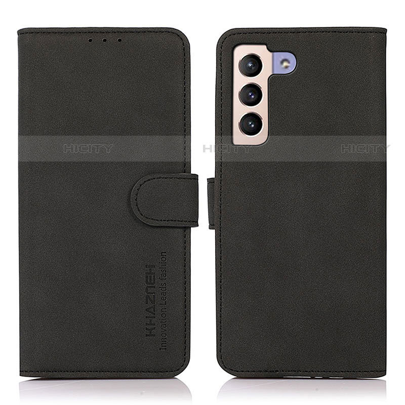 Custodia Portafoglio In Pelle Cover con Supporto D08Y per Samsung Galaxy S21 Plus 5G Nero