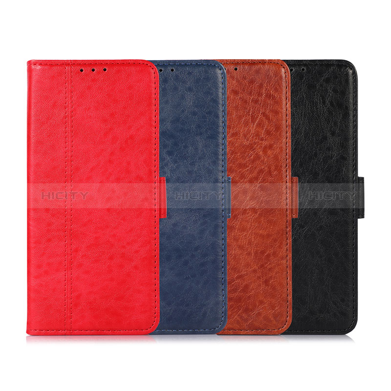 Custodia Portafoglio In Pelle Cover con Supporto D08Y per Sony Xperia 10 III