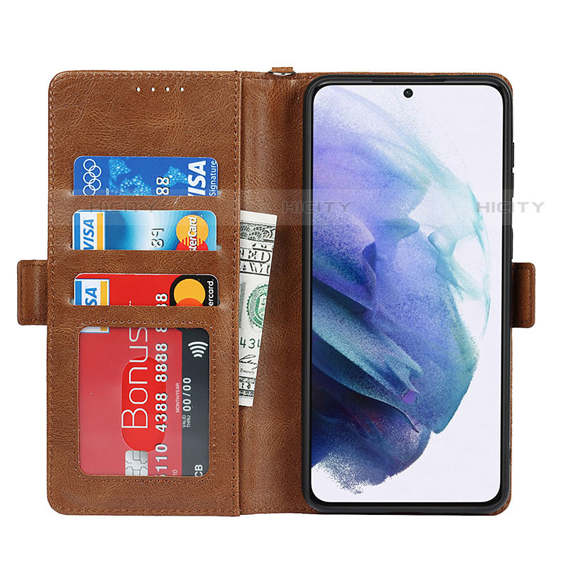 Custodia Portafoglio In Pelle Cover con Supporto D09T per Samsung Galaxy S21 Plus 5G