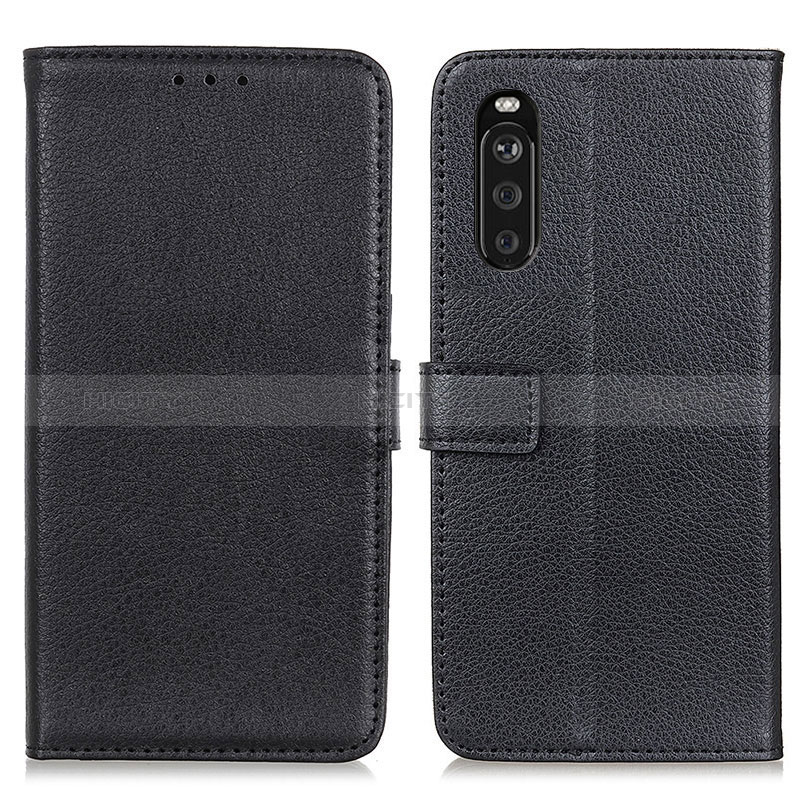 Custodia Portafoglio In Pelle Cover con Supporto D09Y per Sony Xperia 10 III SO-52B