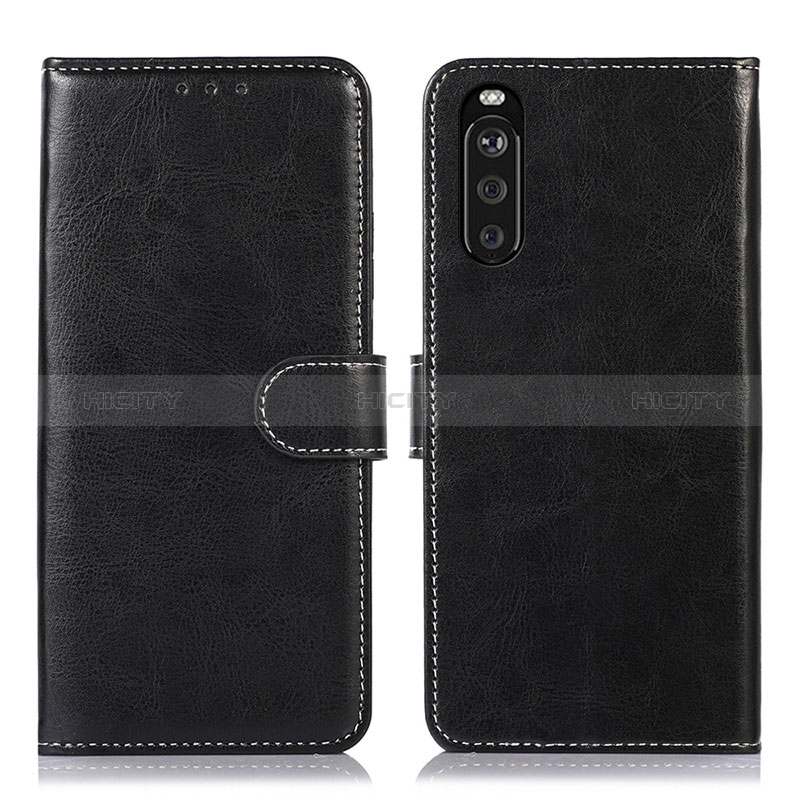 Custodia Portafoglio In Pelle Cover con Supporto D10Y per Sony Xperia 10 III Lite