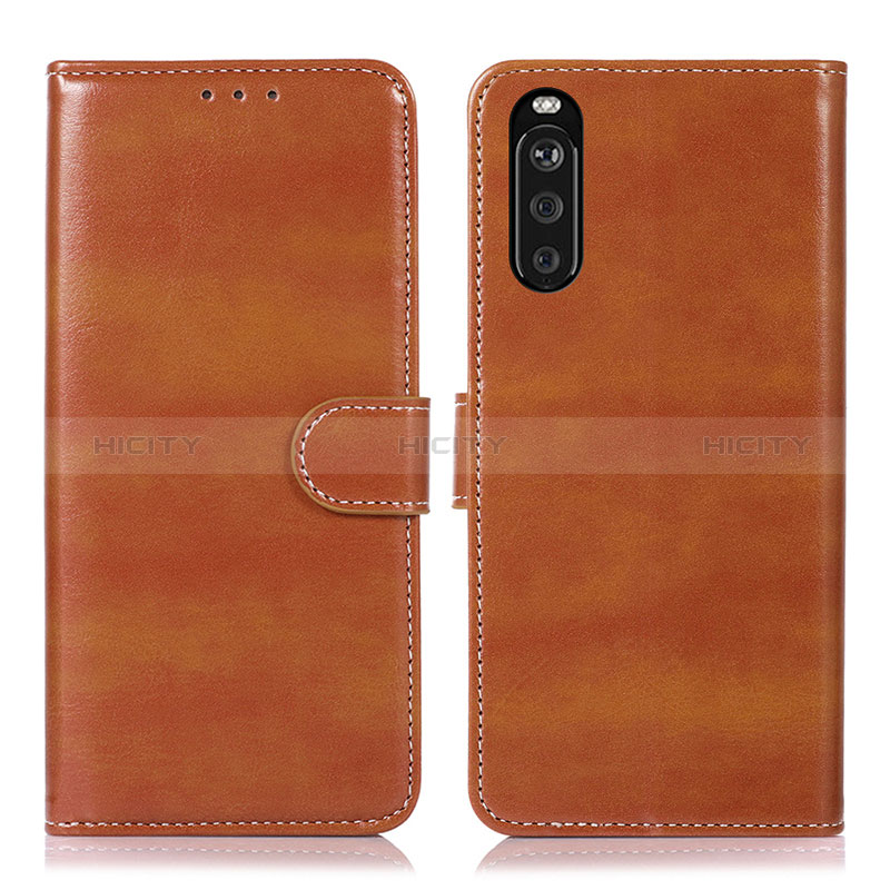 Custodia Portafoglio In Pelle Cover con Supporto D10Y per Sony Xperia 10 III Lite