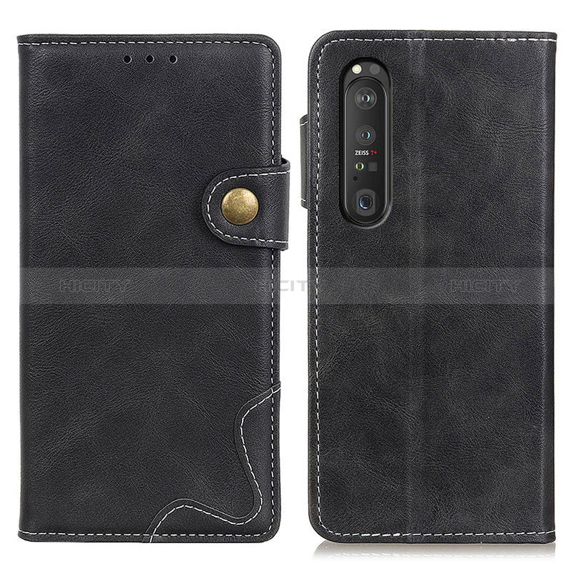 Custodia Portafoglio In Pelle Cover con Supporto D11Y per Sony Xperia 1 III