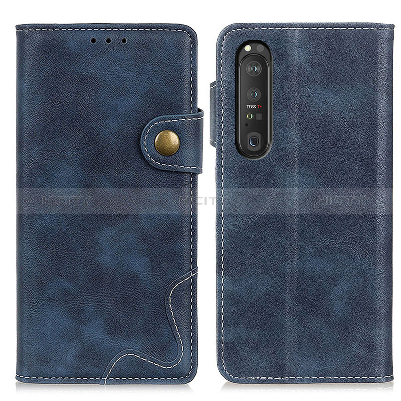 Custodia Portafoglio In Pelle Cover con Supporto D11Y per Sony Xperia 1 III