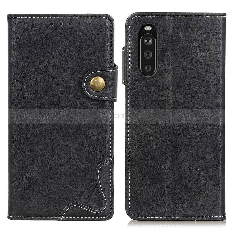 Custodia Portafoglio In Pelle Cover con Supporto D11Y per Sony Xperia 10 III