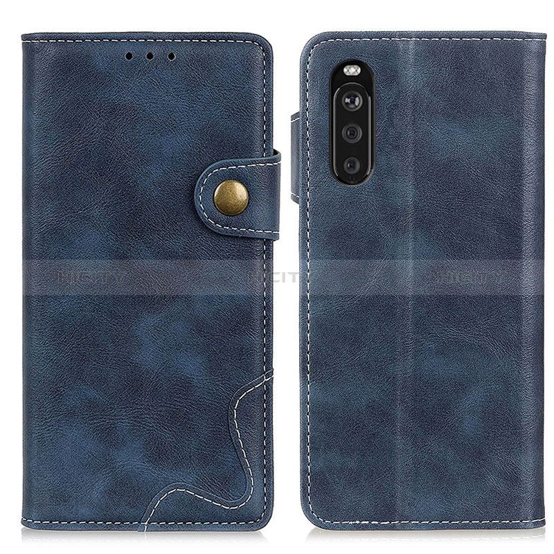 Custodia Portafoglio In Pelle Cover con Supporto D11Y per Sony Xperia 10 III