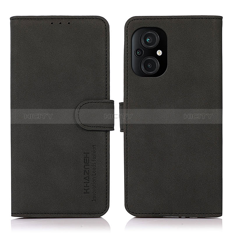 Custodia Portafoglio In Pelle Cover con Supporto D11Y per Xiaomi Poco M5 4G Nero