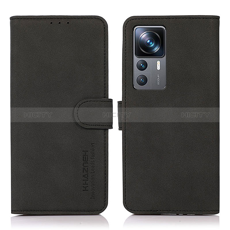 Custodia Portafoglio In Pelle Cover con Supporto D11Y per Xiaomi Redmi K50 Ultra 5G Nero