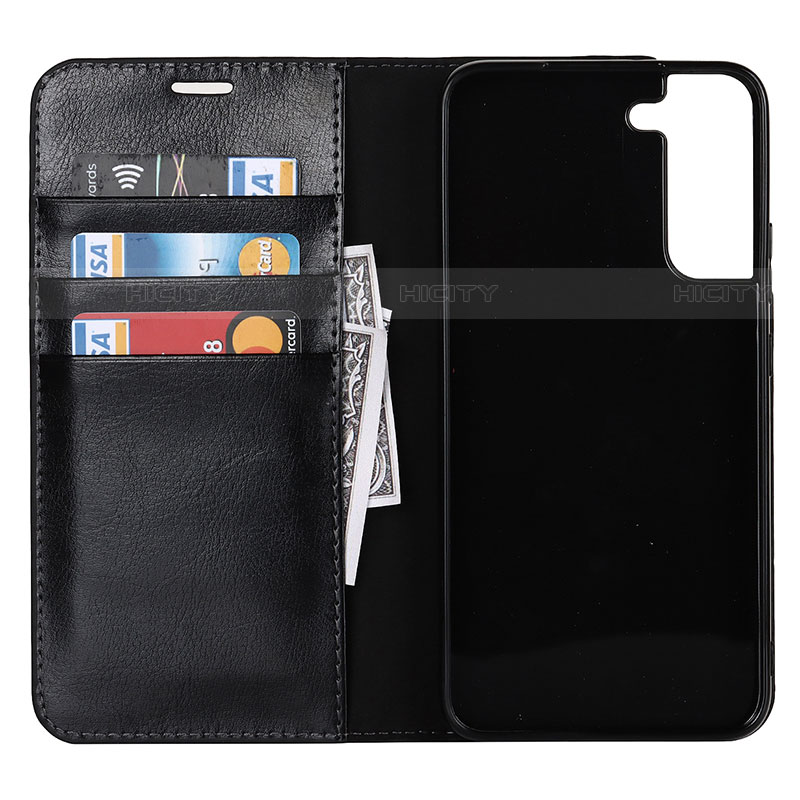 Custodia Portafoglio In Pelle Cover con Supporto D13T per Samsung Galaxy S21 Plus 5G