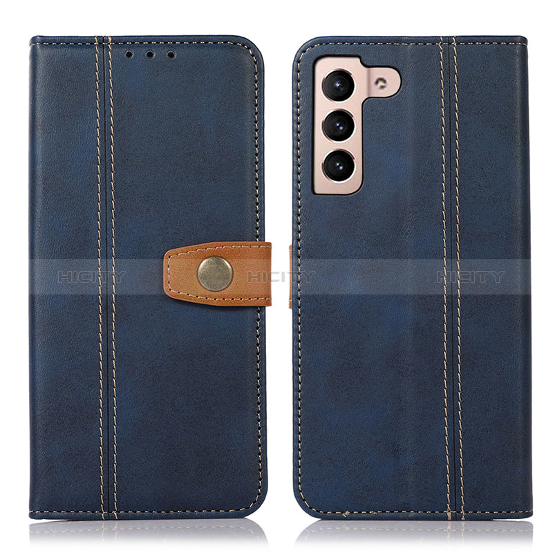 Custodia Portafoglio In Pelle Cover con Supporto D14T per Samsung Galaxy S24 Plus 5G Blu