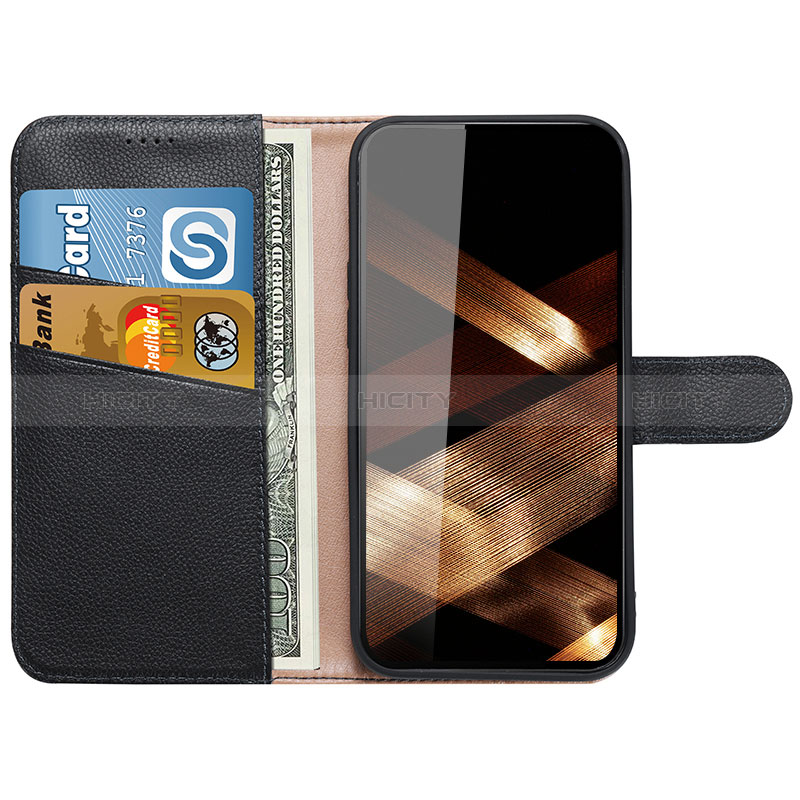 Custodia Portafoglio In Pelle Cover con Supporto DL1 per Apple iPhone 13
